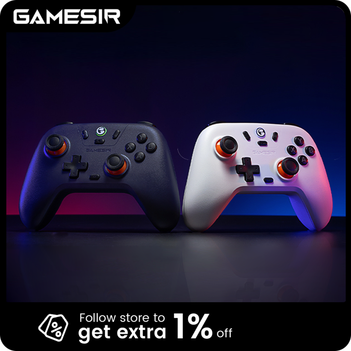 GameSir Nova Lite Wireless Gamepad, Bluetooth Gaming Controller with Hall Effect for Switch, Android, iOS, PC, Steam Games
