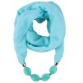 Women Cotton Linen Necklace Pendant Scarf Ethnic Style Soft Necklace Scarf Fashion designer scarf Ethnic Jewelry Necklace Scarf. 