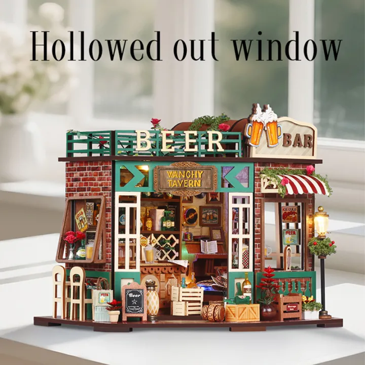 DIY%20Wooden%20Doll%20Houses%20Figurines%20Miniatures%20Dollhouse%20Assembled%20Building%20With%20Light%20For%20Friends%20%20%20Home%20Decor%20Craft%20-%20Image%205
