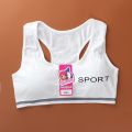 8-18Y Teenage Girls Training Bras Panties Student Kids Cotton Underwear Sets Young Children Padded Bra Vest+Panties Underclothes. 