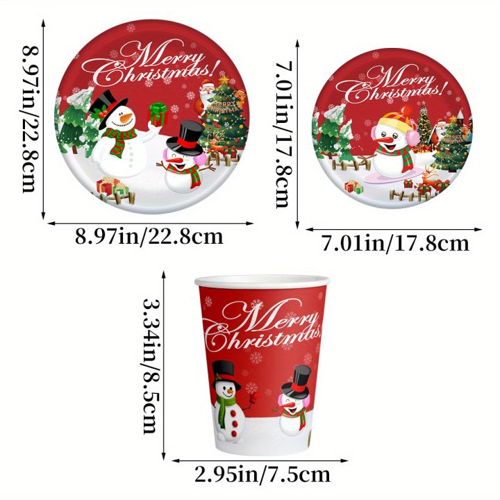 Christmas%20Party%20Tableware%20Set%20Snowman%20Themed%20Paper%20Plates%20Cups%20Holiday%20Celebration%20Christmas%20Decorations%20Event%20Party%20Supplies%20-%20Image%202