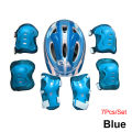 7Pcs Roller Skating Kids Boy Girl Safety Helmet Knee Elbow Pad Sets Cycling Skate Bicycle Scooter Helmet Protection Safety Guard. 