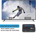 4K HDMI Audio Extractor HDMI Audio Splitter HDMI to Toslink+Aux Audio+HDMI Video Converter Splitter for PS4 PS5 HDTV DVD.
