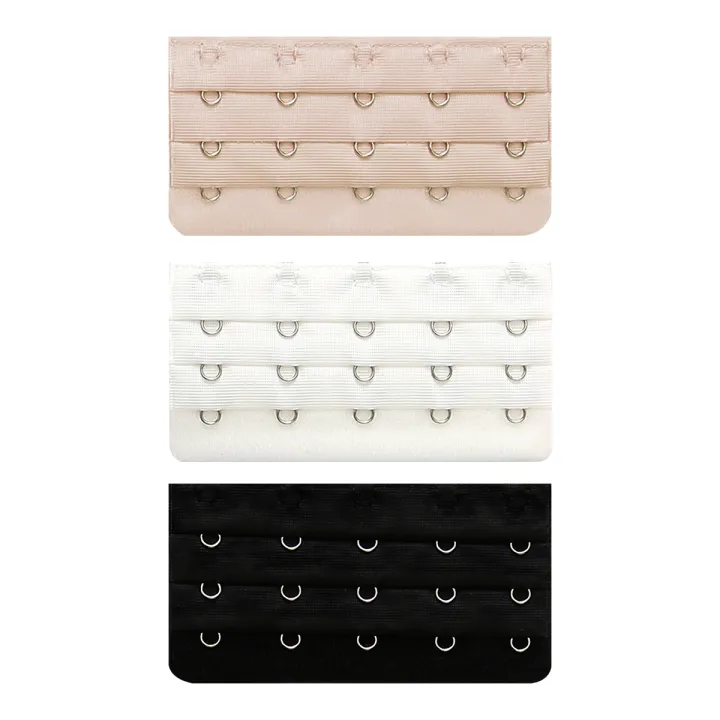 3Pcs%20Women's%20Soft%20&%20Stretchy%203%20Rows%20X%205Hooks%20Bra%20Extenders%20-%20Image%204