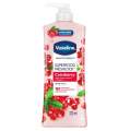 VASELINE Healthy Bright Superfood Freshlock Body Lotion Cranberry Scent 320 ml. (Thailand). 