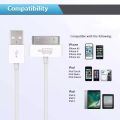 USB Charger Cable for Apple iPad 1 2 3 Fast Charging Durable Data Sync Compatible. 