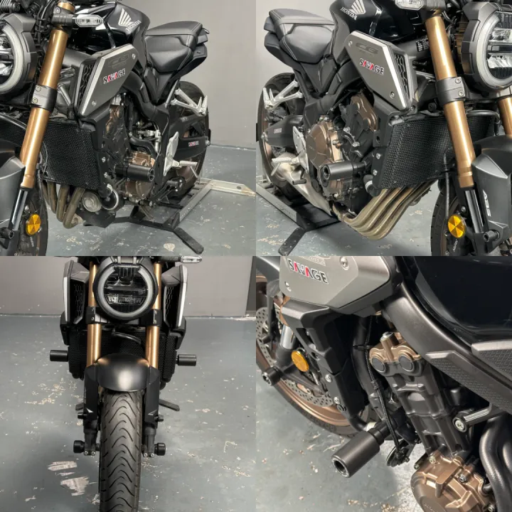 SAVAGE%20Heavy%20Duty%20Frame%20Crash%20Sliders%20for%20HONDA%20CB650R%202019-2025%20-%20Anti-Impact%20Motorcycle%20Engine%20Guard%20&%20Bike%20Crash%20Protectors%20-%20Image%206