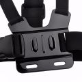 Chest Head Strap Belt For Hero 13 12 11 10 9 8 7 Action 5 Pro 4 Camera Insta360 X5 X4 Accessories With J-hook Mount.