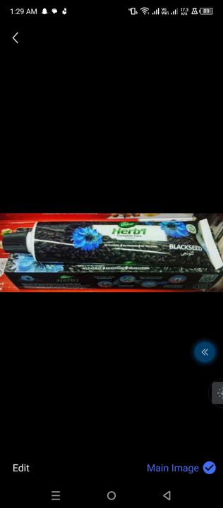 Dabur Herbal Blackseed Toothpaste For teeth Whitening