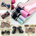 New (1 meters/lot) 1'' (25mm) jump line Grosgrain satin Ribbon DIY Handmade Arts Decorative Crafts Hair Bow Sewing Accessories.