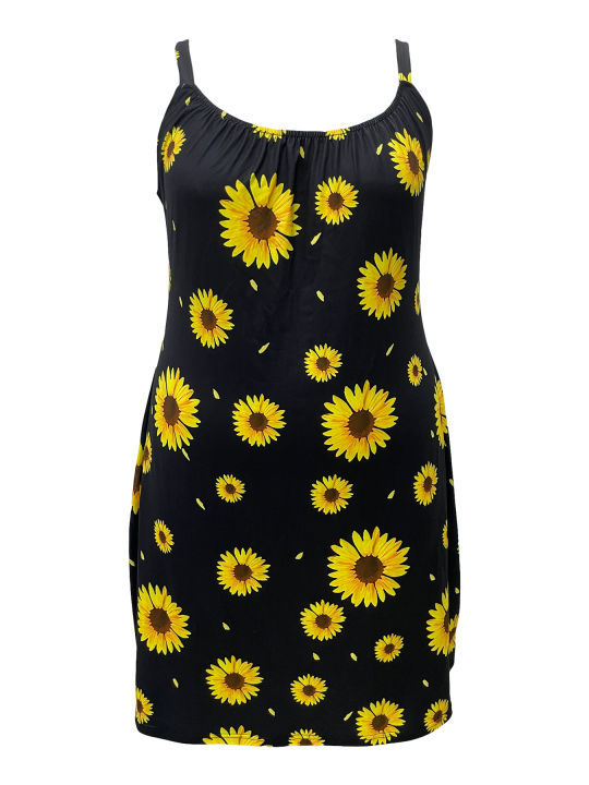 Plus%20Size%20Flower%20Print%20Strapless%20Dress%20Spring%20Summer%20Casual%20Sleeveless%20Round%20Neck%20Dress%20Women's%20Plus%20Size%20Clothing%20-%20Image%203