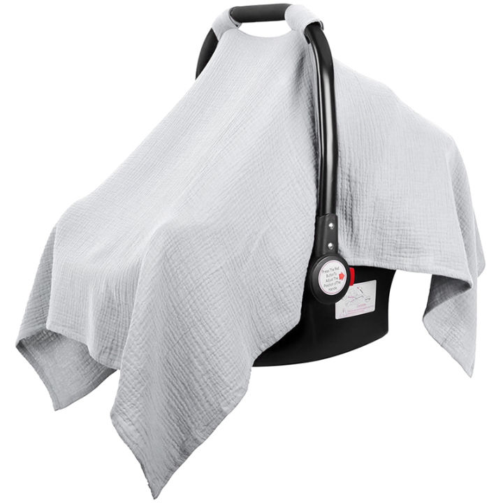 Car%20Seat%20Cover%20for%20Babies%20Soft%20Breathable%20Muslin%20Cotton%20Stroller%20Covers%20for%20Boys%20and%20Girls%20Fits%20Most%20Strollers%20Baby%20Car%20Seats%20-%20Image%206