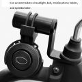 Lengthening Extender Brackets Motorcycle Bicycle Support Phone Holders Handlebar Stand Rearview Mirror Mount Universal Clamps. 