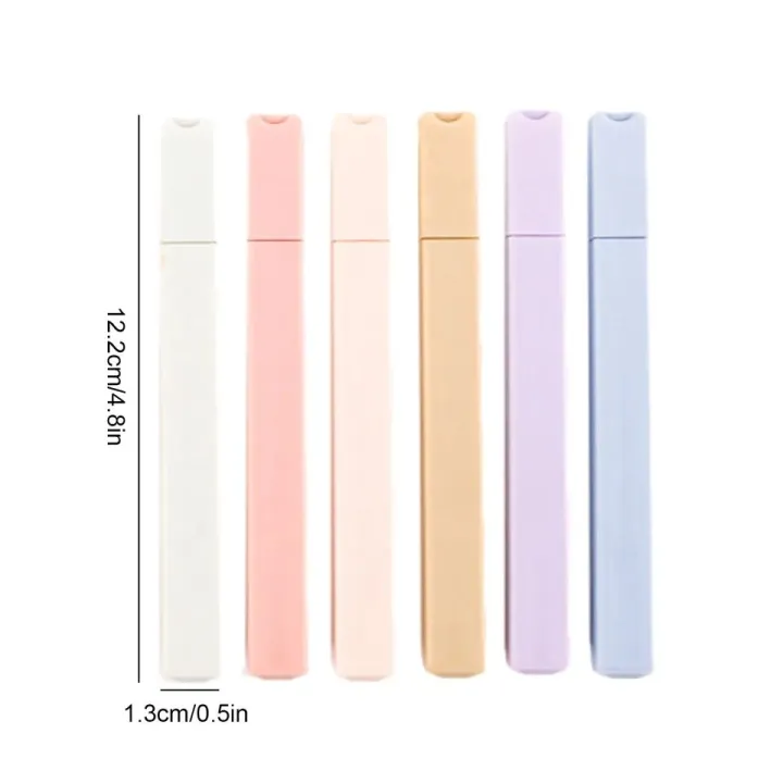Colour%20Highlighter%20Highlighter%20Set%206Pcs%20Aesthetic%20Pastel%20Colours%20Highlighter%20Set%20Marker%20Pens%20Journaling%20Planner%20Notes%20-%20Image%202