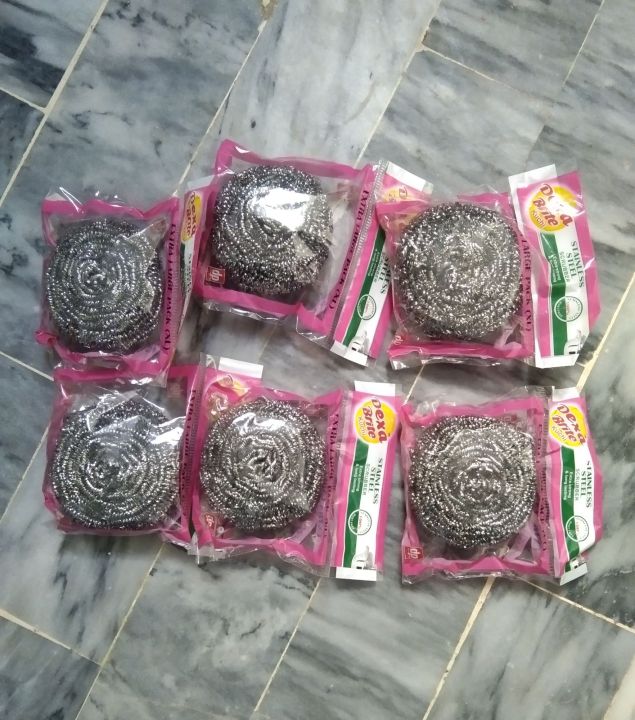 (6%20PCE%20PAK)%20Dexa%20Brite%20Kuchi%20Stainless%20Steel%20Scrubber%20Extra%20Strong%20&%20Long%20Lasting%20-%20Image%202