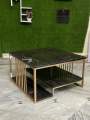 Coffee table by Haq furniture. 