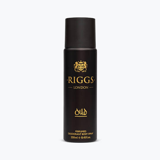 Riggs London Deodorant Body Spray Oud 250ml – Long Lasting Fragrance for Men – Premium Oud Scent – Best Body Spray for Daily Use – Imported Deodorant for Men