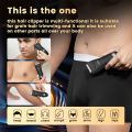 Intimate Pubic Hair Removal for Men Electric Groin Trimmer Male Shaver for Sensitive Areas Waterproof Safety Razor Body Hair. 