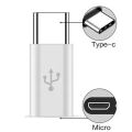 Micro USB To Type C Android Phone Adapters OTG Converter USB C Male To Micro Female Connectors for IPhone Tablet Xiaomi Huawei. 