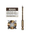 Masonry Concrete Drill Bits For Glass Ceramic Tile Brick Plastic Wood Mason Hard Alloy Wall Hole Opener Hex Shank 3mm To 12mm. 