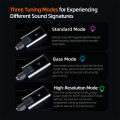 KZ-M2 OFC Silver-Plated Earphone Cable DAC Type C Dual Mic Upgraded Wire USB C 2PIN 0.75MM Cable For KZ Castor ZSN ZST EDX PRO. 