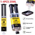 Super Liquid Epoxy Resin AB Glue Strong Adhesive Quick-dry Glue Waterproof All-Purpose Repair Glue for Glass Metal Woodworking.