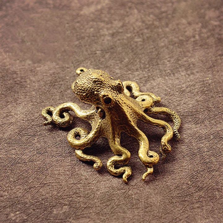 Hand%20Made%20Small%20Octopus%20Statue%20Metal%20Brass%20Tea%20Pet%20Table%20Ornament%20Lucky%20Home%20Decorations%20Accessories%20Chinese%20Tea%20Set%20Craft%20Gift%20-%20Image%204