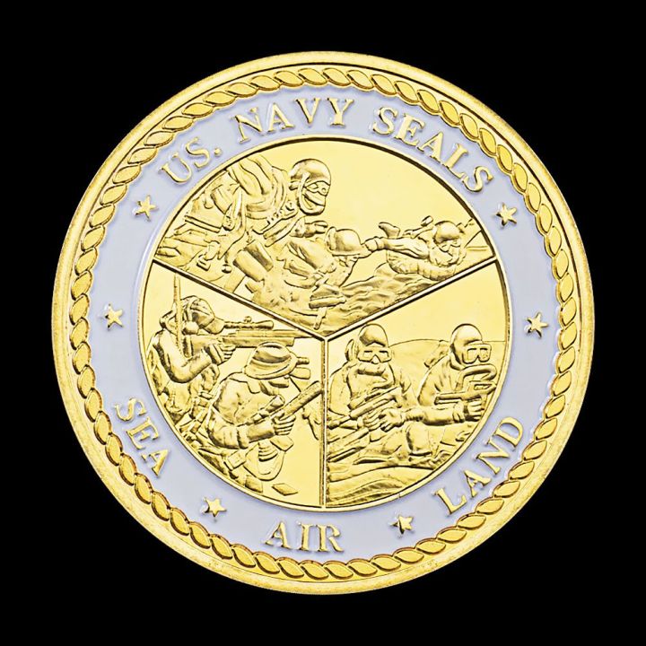 United%20States%20Naval%20Special%20Warfare%20Command%20Navy%20Seals%20Collectible%20Golden%20Plated%20Souvenir%20Coin%20Commemorative%20Coin%20Challenge%20Coin%20-%20Image%204