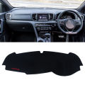 Car Dashboard Avoid Light Pad Instrument Platform Cover Carpets Accessories For Kia Sportage 4 QL 2016 2017 2018 2019 2020 2021. 