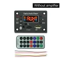 2*40W  Amplifier MP3 Player Module Bluetooth-compatible 5.0 Decoder Board DC7-20V 80W Amplifier Car FM Radio Module mp3 players. 