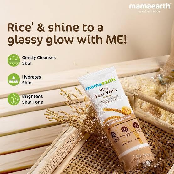 Mamaearth%20Rice%20Face%20Wash%20100%20Ml%20Gentle%20Facial%20Cleanser%20for%20Normal%20to%20Oily%20Skin%20Hydrating%20And%20Nourishing%20-%20Image%203