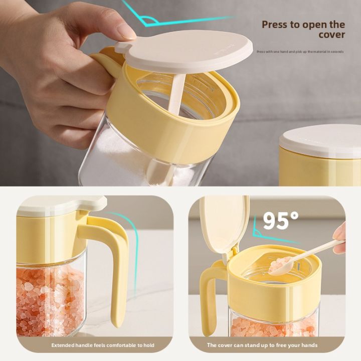 Kitchen%20seasoning%20bottles%20Home%20seasoning%20box%20Glass%20seasoning%20jar%20Moisture-proof%20sealed%20salt%20jar%20with%20spoon%20seasoning%20bottle%20-%20Image%202
