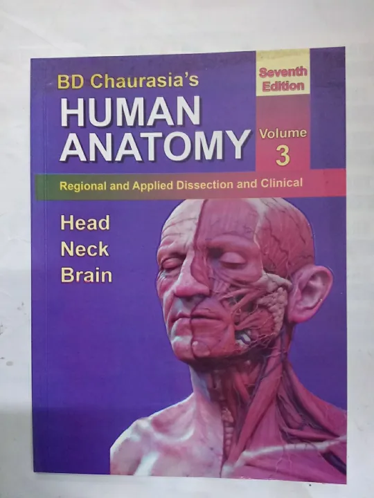 Human 481 HUMAN ANATOMY VOLUME 3 BY BD CHAURASIA MATE PAPER | Daraz.pk