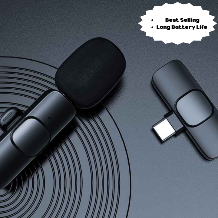 K8 Wireless Microphone (Type c) - Microphone