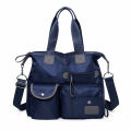 New Fashion Women Waterproof Oxford Tote Bag Casual Nylon Shoulder Large Capacity Travel.