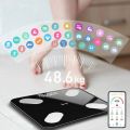 Bluetooth Personal Smart Weighing Scale Smart Bathroom Scale Digital Bluetooth Fat Bmi Wireless App Body Weight Monitor. 