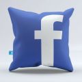 Emoji Decorate Facebook Cushion17.7 Inch Soft Compostable With Pillow. 