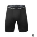 2025 New Men's Sports Leggings, Fitness Elastic Compression Leggings, Quick Drying Shorts, Running Training Elastic Shorts. 
