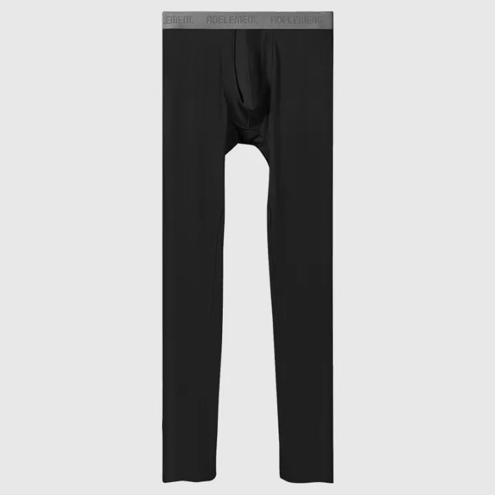Men's%20Thermal%20Underwear%20with%20Separate%20Pouch,%20Thin%20Style,%20Tight-Fitting,%20Warm%20Base%20Layer%20Pants%20for%20Young%20Men%20-%20Image%202