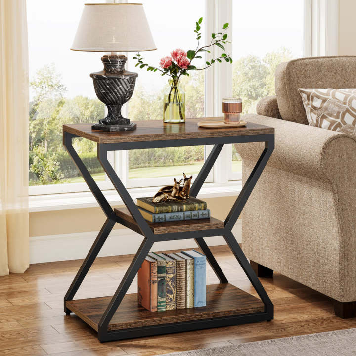 Industrial%20End%20Table,%203-Tier%20Sofa%20Side%20Table%20Bedside%20Table%0A%0Acustomized%20-%20Image%204