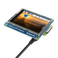 SHCHV 2.4 Inch Touch Screen for Raspberry Pi Zero 2 W 320x240 SPI Interface TFT Display for Pi 5 4B 3B+ 3B 3A+. 
