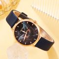 5PCS Set Women Fashion Butterfly Quartz Watch Brand Design Female Clock Leather Band Ladies Casual Wrist Watch Reloj Mujer.
