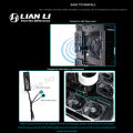 Lian Li L-Wireless Controller for LIAN LI All Wireless Product(Uni Fan/Strimer Cable), L-Connect 3 SYNC, Black/White. 