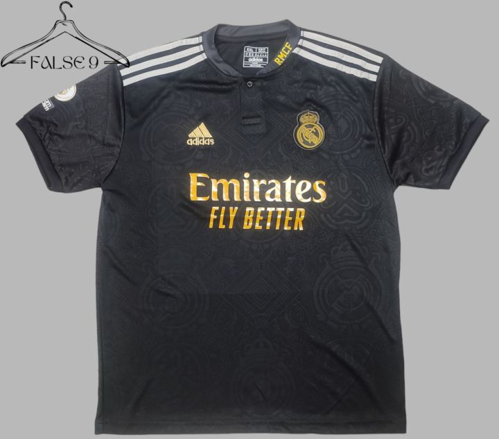 Real Madrid Football Club Jersey Black