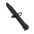 Rubber Knife Training with Sheath, Fake plastic dagger, Flexible and Soft Fixed Blade Suitable for props, Halloween martial arts. 