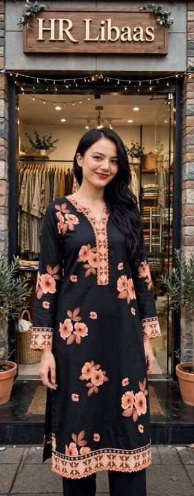 HR%20libaas%202%20piece%20Stitched%20premium%20Khadar%20Suit%20winter%20-%20Image%203