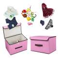 Storage Bag 6 pockets 6 Grids Washable Wardrobe Clothes Organizer, Jeans Compartment Storage Box, Clothes Drawer Mesh Separation Box, Portable Foldable Closet. 