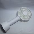 Portable fan emergency fan dc usb rechargeable with stand. 