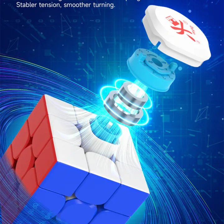 Dayan%20Guhong%20PRO%20M%20Maglev%203x3%20Magic%20Cube%20PROM%20Magnetic%20Spring%20Magic%20Cube%20Professional%20Puzzle%20Toys%20For%20Children%20Kids%20Gift%20Toy%20-%20Image%204