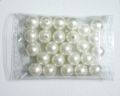 25 Pcs 12mm Plastic White Big Lightweight Pearl Beads for Jewelry Making DIY Bracelet Necklace Earrings Crafting Embroidery Etc. 
